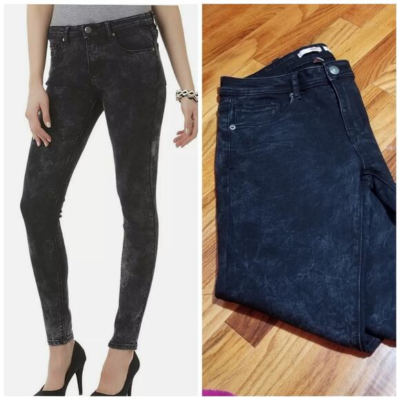 Bongo Black Super Soft Skinny Jeans Junior 11 ~ Casual Streetwear Punk Emo - Picture 9 of 9